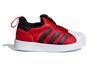 adidas Scarpe Originals Superstar 360 I in Tessuto Antiscivolo Basse per Bambini Piccoli Rosso Nero Neonato e Bambino Piccolo CG6581