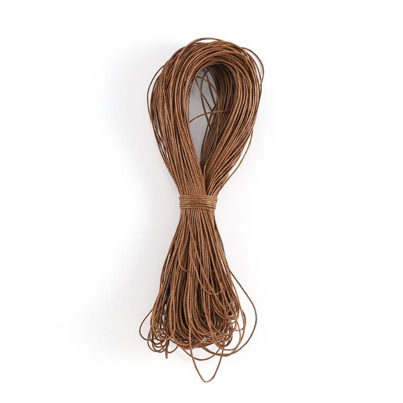 Handmade Diy Wire Jewelry Accessories 1mm Taiwan Wax Cord 3-strand Waxed Thread - Can Be Soldered
