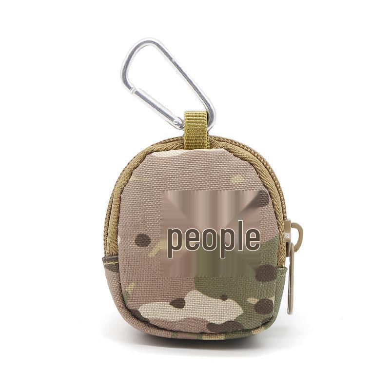 

Outdoor Tactical Triangle Buckle Key Pouch & Portable Pet Snack Bag Small Sports Wallet