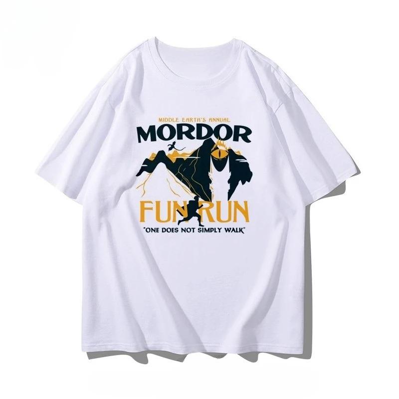 Hot Sale Classic TV The Lord of The Rings Graphic Print T-shirt Men Women Streetwear Y2k Harajuku Fashion Casual Oversized Top Cotton Summer New Tee