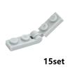 MOC Part Assemble Plate Special 1x2 with Handles Thin Brick Clip DIY Building Block Kid Toy Compatible 63868 92280 60478 18649