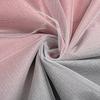 2025Gradient Striped Curtains Double Layer Curtains Blackout Sheer Curtains Perforated Curtains
