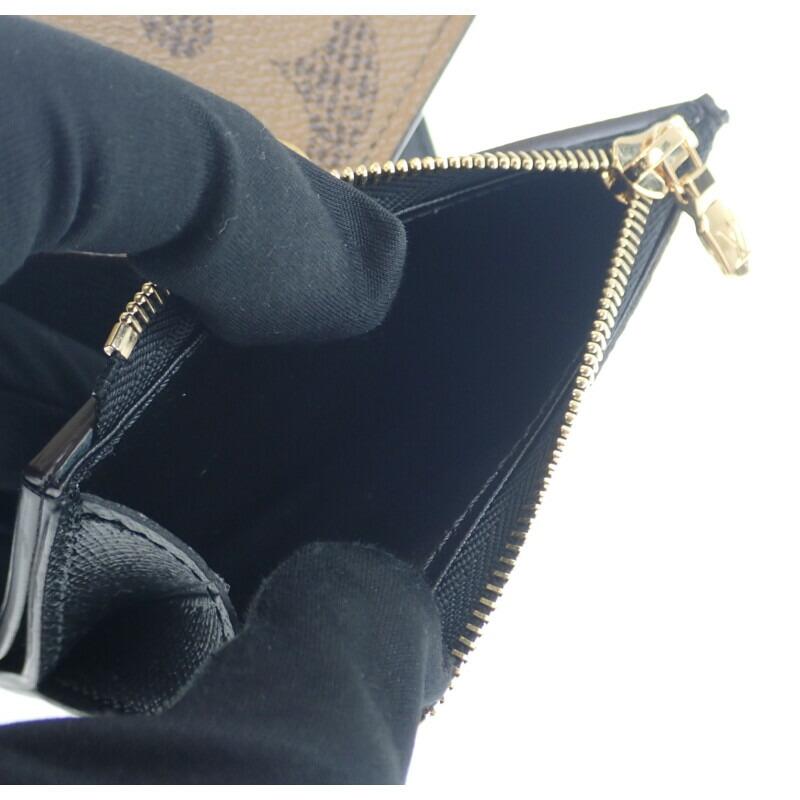 LOUIS VUITTON M80725 Tri-fold wallet Brown Women