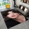 Famous B-BTS Jeon Jung Kook JK Kpop Non-Slip Area Rug for Living Room,Bedroom,Playroom,Carpet Floor Mat Home Decor Rug Kids Room