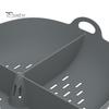 Safe Steaming Accessory for Parties Silicone Grid Tray Thermomix TM7, Food Grade Non-stick Steam Cafe Kitchen Prep Insert, Heat Resistant Healthy