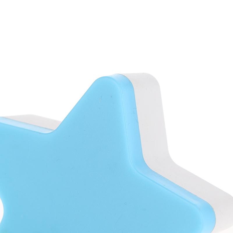 Us Plug Led Stars Night Lights Night Lamp Light Home Decoration Bedroom Bedside Baby Room Sleeping Wall Lamp Corridor Lighting