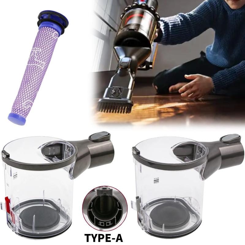 For V6 Dyson Typea Vacuum Cleaner Dust Container Trash Can Filter Tool Element