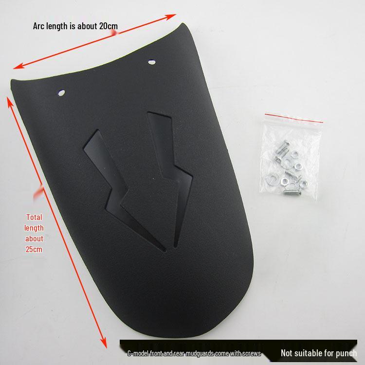 Electric Motorcycle Fender for Honda Chunfeng: Universal Rear Wheel Extended Mudguard Splash Guard.