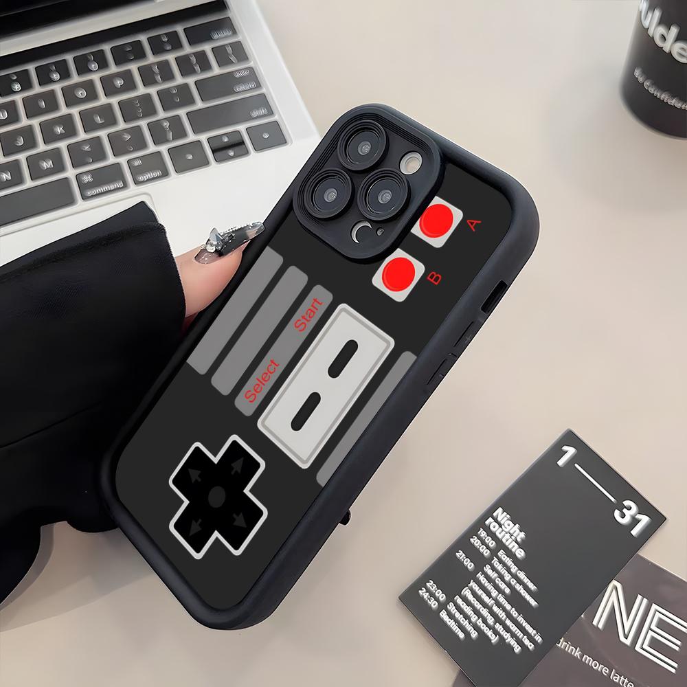 

Video Game Boy Vintage GamePad Phone Case For IPhone 17 Air 16 E 15 14 Plus 13 12 11 Pro Max Silicone Soft Case iPhone17 Pro Max