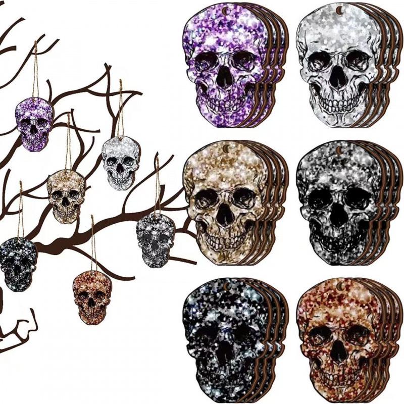 36-Piece Handmade Walnut Cracker Christmas Ornament Set - Ideal for Holiday Gifts & Tree Decoration