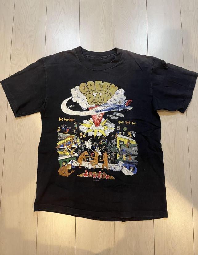 

GREEN DAY Vintage T-shirt Band Unisex Cotton Adult S-5XL SB357 S