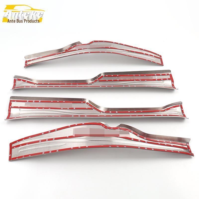 16-19 Buick LaCrosse Türschwellenverkleidungsaufkleber: Edelstahl Kratzschutz Willkommenspedalstreifen