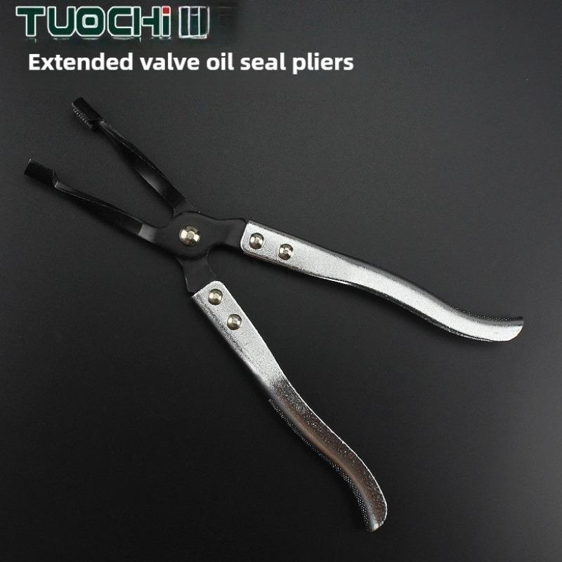 Damaly Valve Oil Seal Disassembly Pliers, Oil Seal Extraction Pliers, Valve Oil Seal Puller, Long Nozzle Pliers