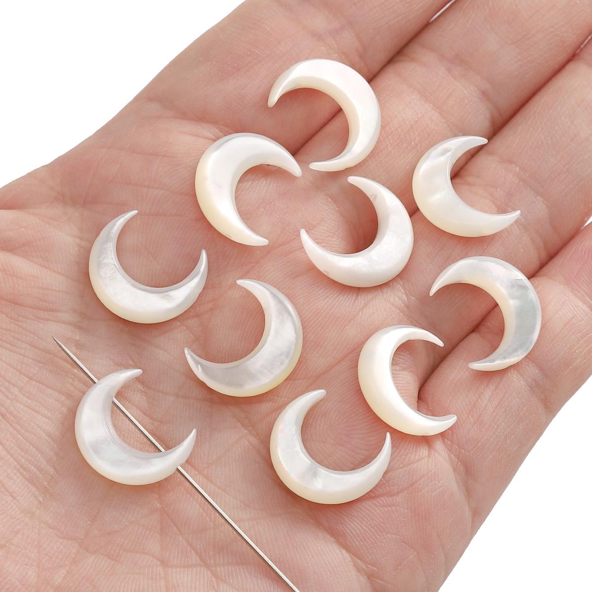 

Натуральные белые ракушки, подвески для изготовления ожерелий, браслетов, серег и другой бижутерии 15.0mm 1pc