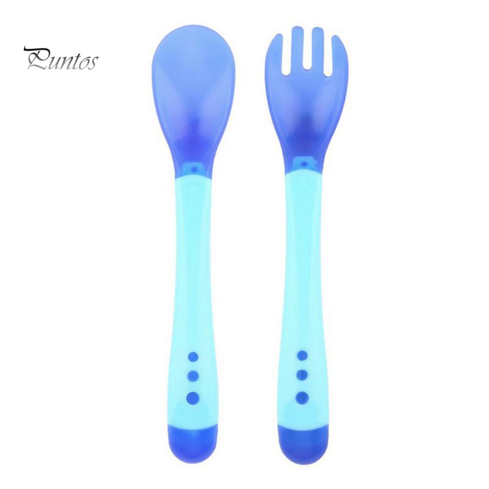 Puntos Kids Baby Child Suction Cup Training Feeding Bowl + Spoon + Fork Tableware Set