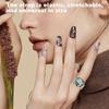 Creative Movement Adjustable Ring Watch for Women and Men, Stacking Design, Unique Style
