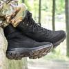 Men's Outdoor Combat Boots Mountaineering Training Shoes Lightweight Waterproof Tactical Boots Hiking Mesh Shoes