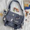 Süße Tasche, Kawaii Schulrucksack, Messenger Bag, Anime Crossbody Bag, Tote Schultertasche mit Anhänger