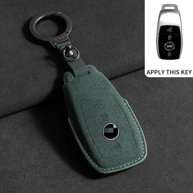 Car Remote Key Case Cover Shell for Mercedes Benz A C E S G Class GLC CLE CLA W177 W205 W213 W222 X167 AMG Accessories
