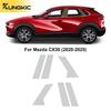 Pellicola Protettiva Vernice TPU per Mazda CX30 2020-2025 Faro, Specchietto Retrovisore, Montanti B C, Trasparente