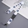 Performance Logo Lanyard Nylon Printing Emblem Key Strap Holder&Staff ID Cards For BMW M Performance E90 E60 E46 Accessories