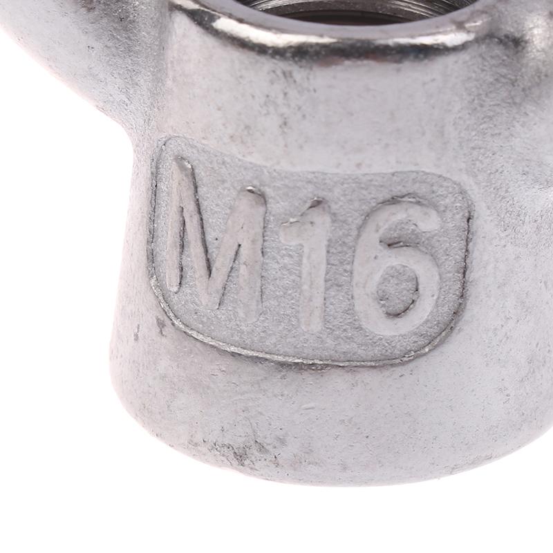 304 Stainless Steel Japanese Eye Nuts M6 M8 M10 M12 M16 Lifting Rings Marine-Grade Hardware Rigging Hoisting Industrial