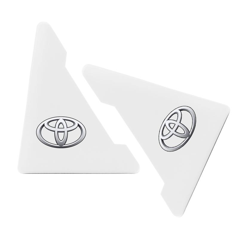 

Car Door Corner Cover Car exterior annual inspection stickers for Toyota Corolla Camry RAV4 Yaris білий