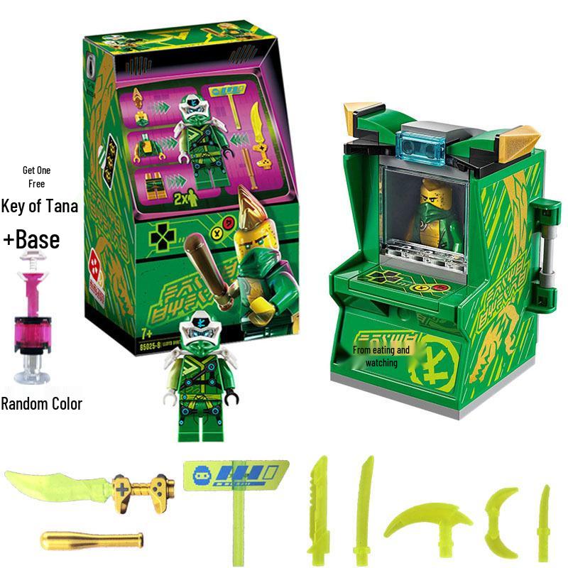 Phantom Ninja Boy Educational Building Blocks - Empire Energy Assembly 1st Street Arcade Toy