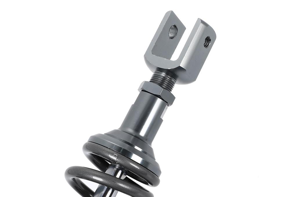 320mm CNC Aluminum Rear Suspension Kit for Yamaha Majesty 125, Cygnus X, BW'S, Universal Rear Suspension (Silver)