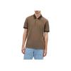 Coach Ss24 Logo Letter Print Short Sleeve Polo Shirt Men Polo Shirts Sand-Yellow CR488-SND