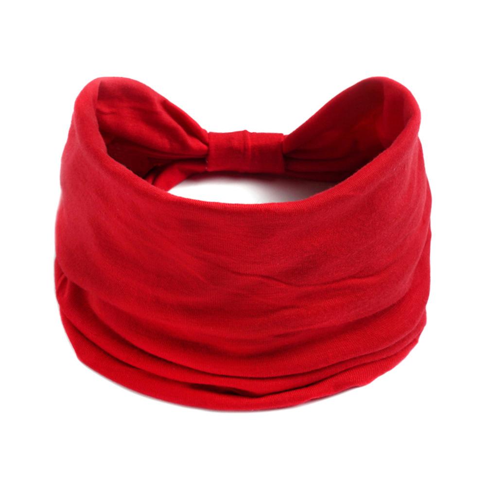 Wide Headbands for Women Stylish Head Wraps Boho Hairbands Sport Yoga Turban Cotton Non-Slip Bandana Hair Accessories
