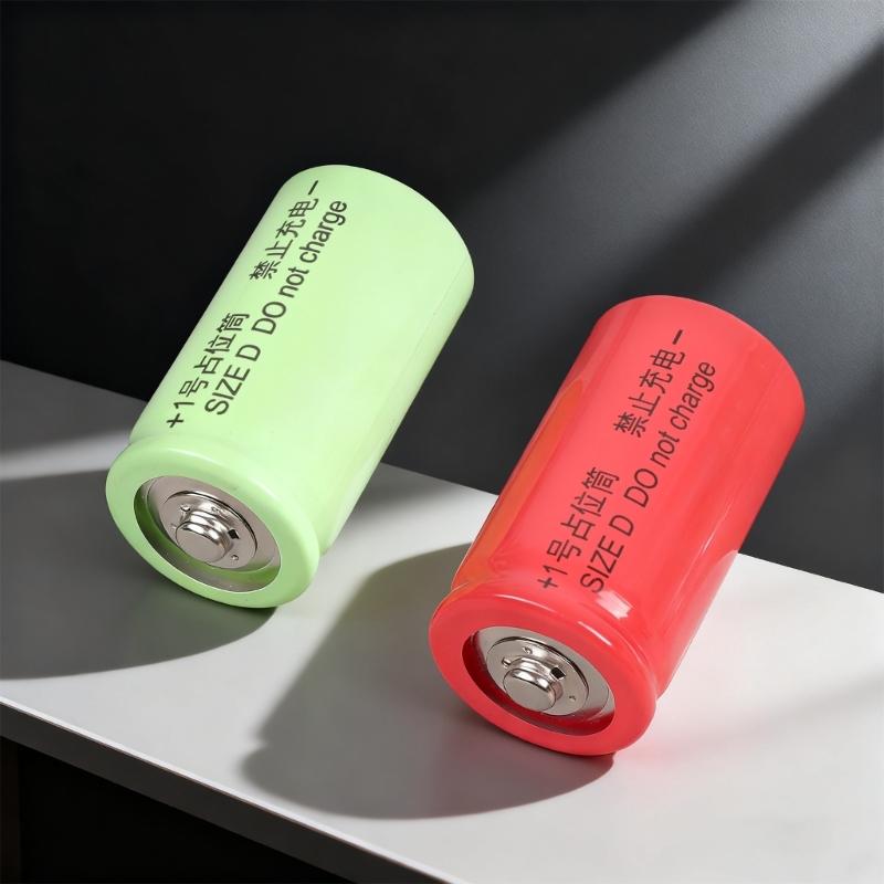 LR20 D Size Battery Placeholder Conductor Adapter Power Integration Placeholder Cylinder Conductor for Electronic Device