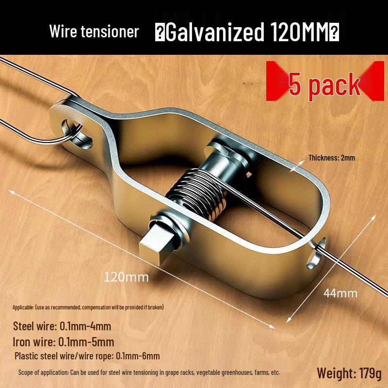 Stahldrahtspanner für Gewächshaus- & Spalierbefestigung