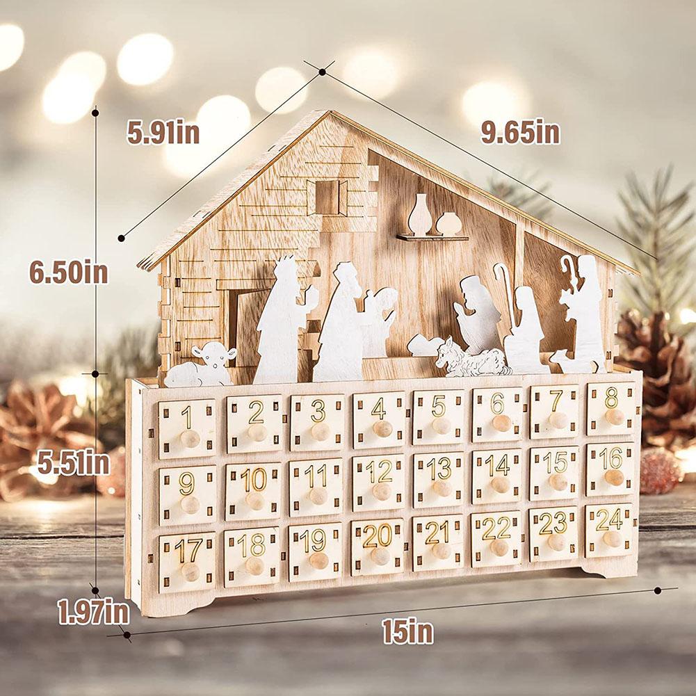 Special Day Countdown Box Ornament Interesting Stylish Calendar Artwares For Kids