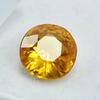 Brilliant Yellow Sapphire CERTIFIED Loose Gemstone 6.05 Carat Natural Round Cut. SU-1000