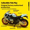 1/12 BMW S1000 RR Gulf Oil Edition Super Motorcycle Diecast Model Car Metal Alloy Ornament Collection & Hobby Birthday Gifts Boy