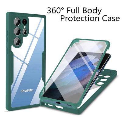 360 Full Body Front Back Protection Cover For Samsung S23 Ultra S22 S21 Fe Plus A52 A32 A22 A13 A33 A12 A53 A73 A71 A51 Case