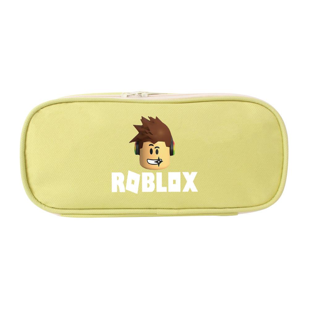 Roblox Canvas-Federmäppchen mit Reißverschluss für Schüler und Sammler