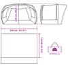 Car Tent Green Waterproof