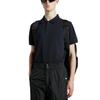 Moncler FW22 Solid Logo Short Sleeve Polo Shirt Men tops H20918A705108455677X