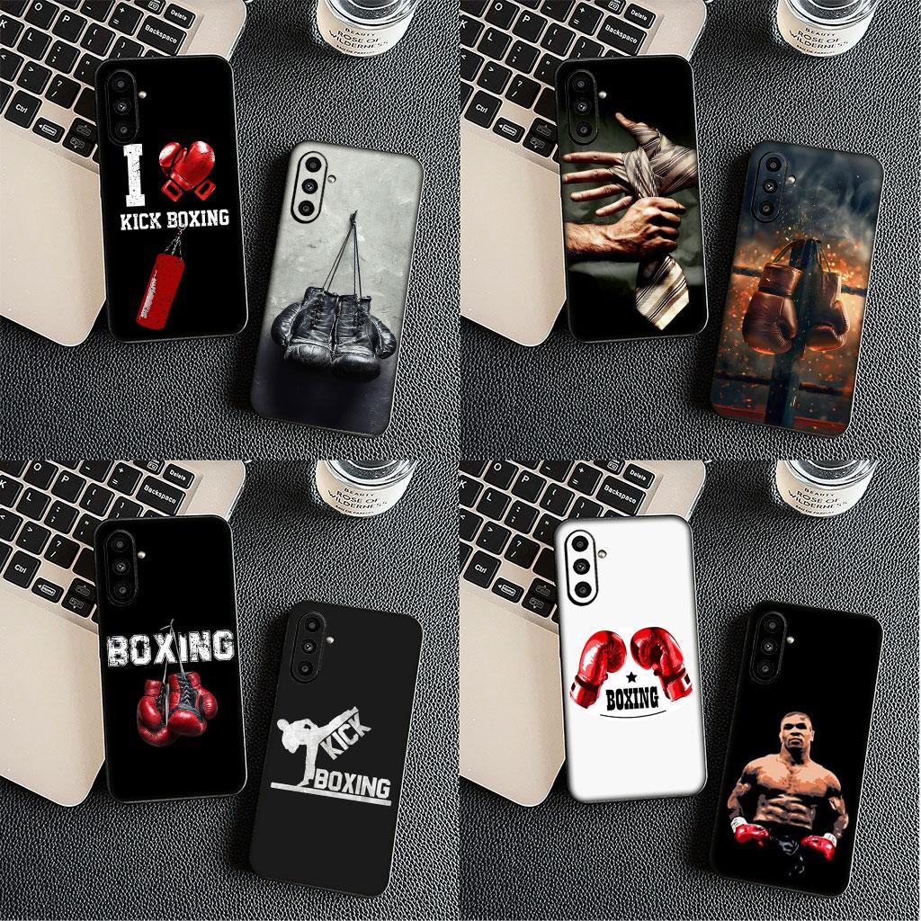 Strong Boxing Gloves Kickboxing Casing Phone Cover for Apple iPhone 16 15 14 11 Pro Max 7 8 Plus SE2 SE3 SE 2022 2020 Case
