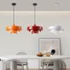 LED Pendant Lights Nordic Home Indoor Decoration Lamp For Restaurant Living Rooms Bedroom Macaron White Green Orange Chandelier