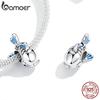 Bamoer Autentické stříbro 925 ze série Ocean of Joy Silve Beadss Charm pro originální náramek