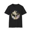 Floral Cross T-Shirt, Faith T-Shirt, Christian Apparel, Gift for Believers,