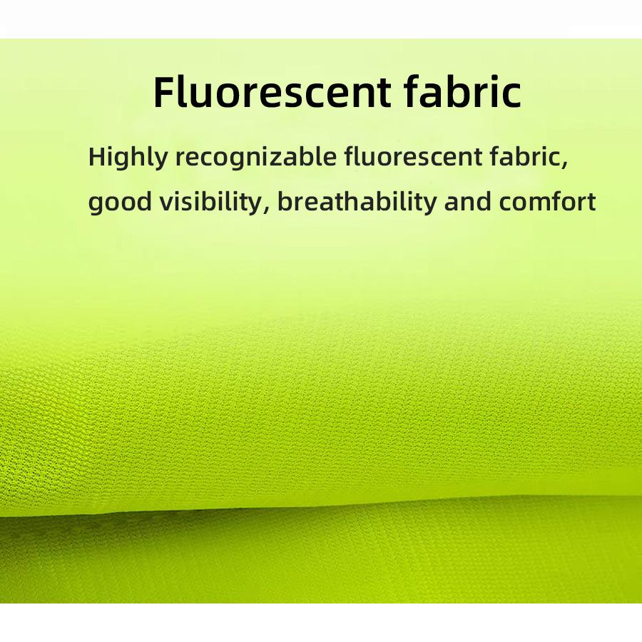 Safety High Visibility Reflective Vest Night Cycling Lightweight Adjustable For Vest Gear For Night Jogging Biking Runing