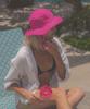 Bichiboikeomyu Surfing Surf Hat Pink