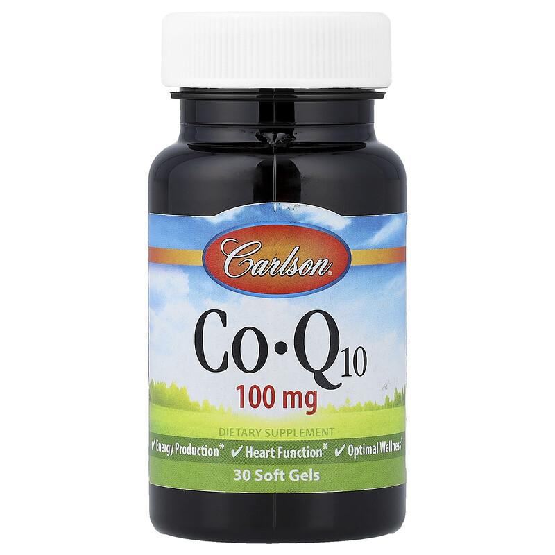 CoQ10, 100 Mg, 30 Soft Gels