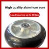 100mm Scooter Wheels Replacement with Bearings Aluminum Wear-Resistant PU Stunt Scooter Parts Kick Scooter Accessories 2pcs/set
