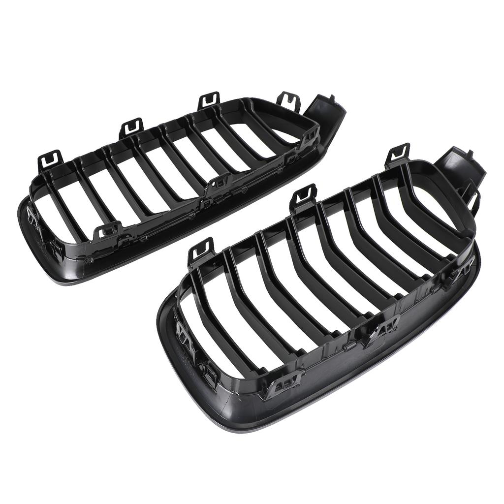 Gloss Black Front Kidney Grill Grille Fit BMW 3 Series F30 F31 F35 2012-2019
