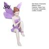 Multi-room Decorative Item Flower Fairy Ornaments, Beautiful And Fine Carving Figurines, Bedroom Piece Resin Sculpture for Home Patio Balcony